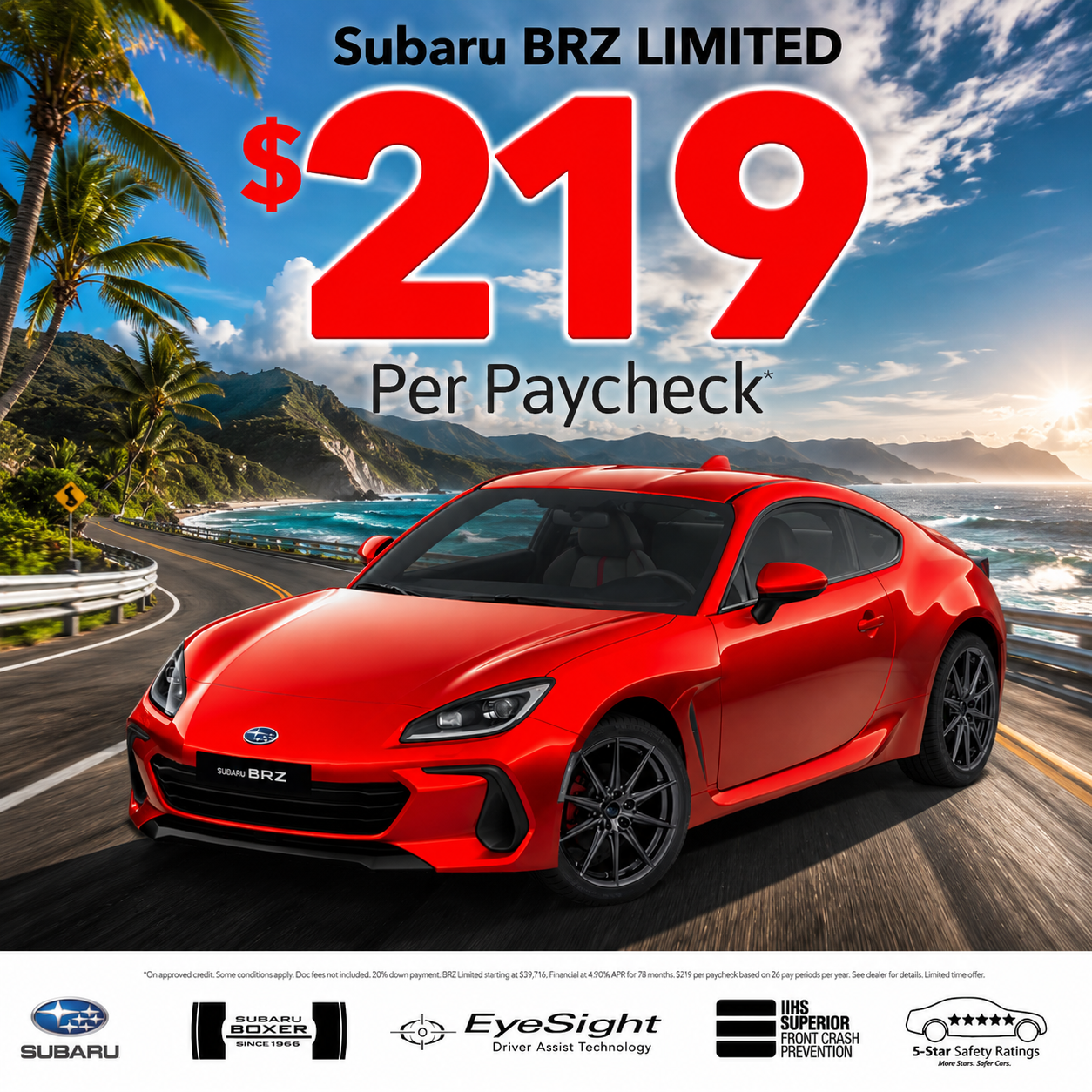 2026 SUBARU BRZ