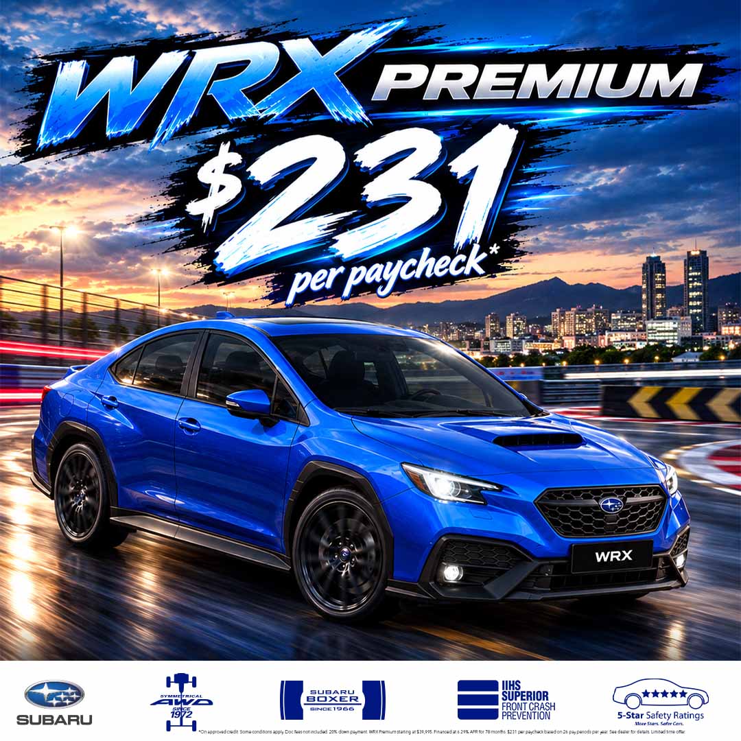 2026 Subaru WRX
