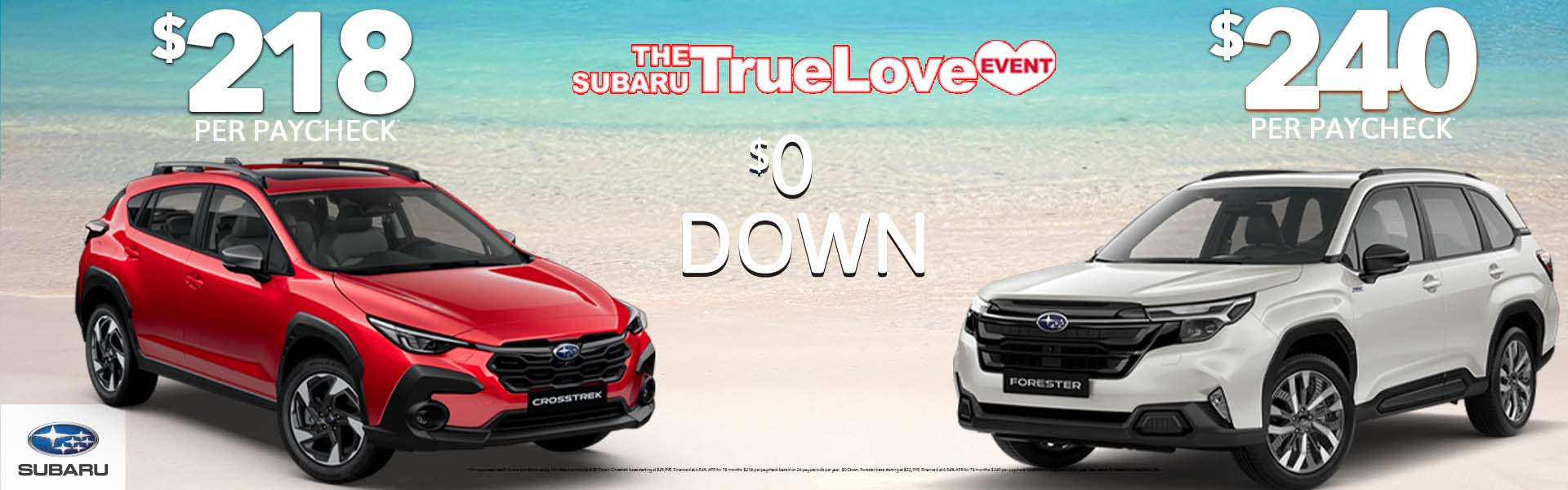 The Subaru True Love Event
